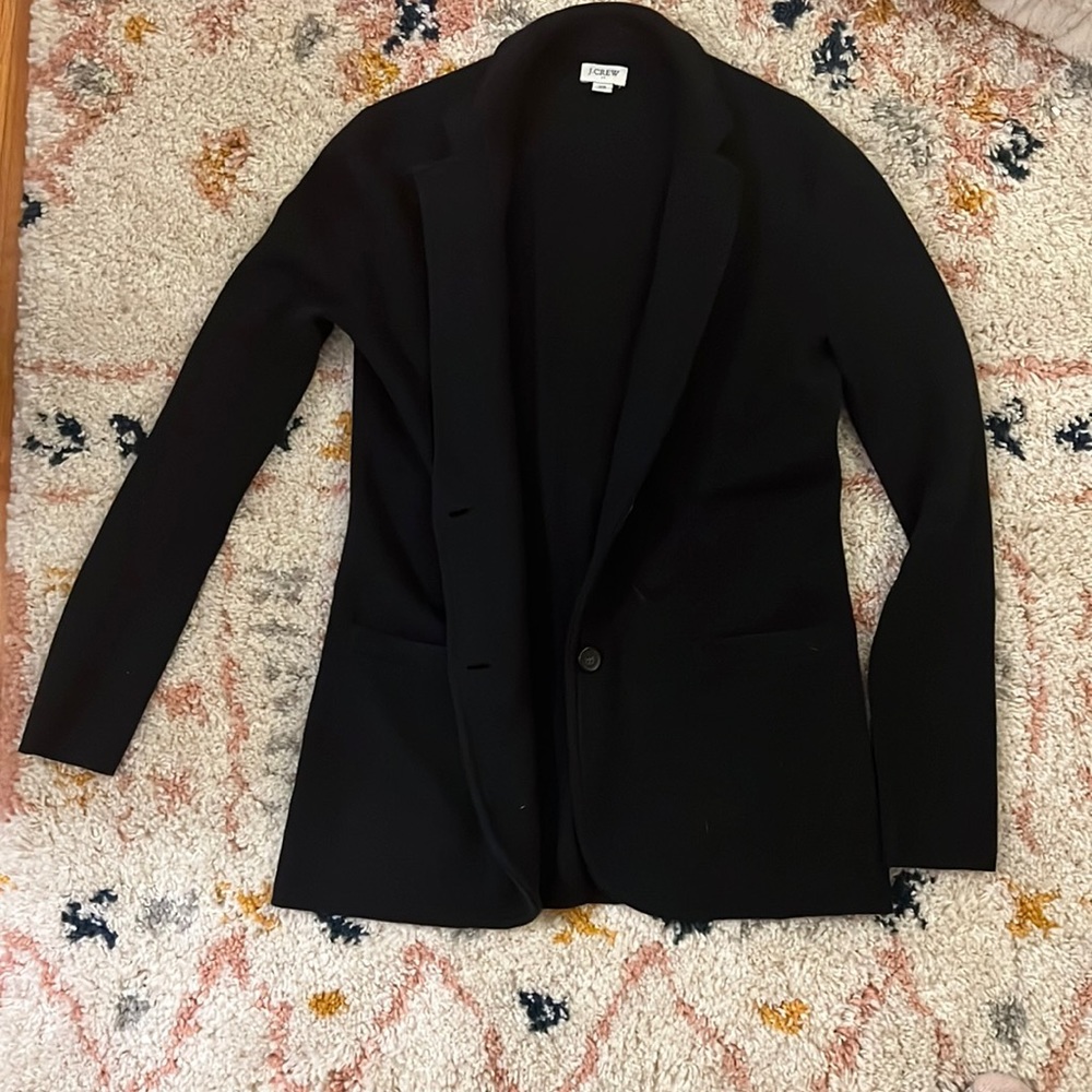 Jcrew factory sweater blazer